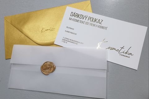 Služby - dárkový poukaz